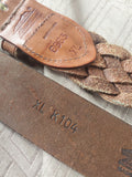 Pair of Eddie Bauer Leather Belts—Women's Size XL