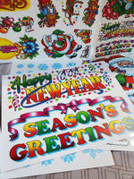 Holiday Sticker Lot