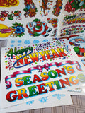 Holiday Sticker Lot