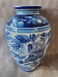 Blue and White Ceramic Vase (A)