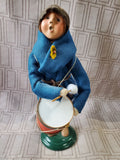 (A) Byers' Choice Carolers "Drummer Boy" Figurine