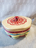 Longaberger Small Multi-Colored Basket
