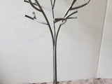Metal and Plastic Bird Jewelry Display Tree