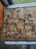 (A) Tapestry Depicting Early Trading Market