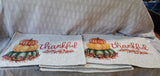Set of 8 Fabric Autumn Radiance "Thankful" Placemats