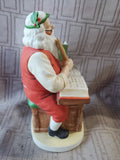 Gorham Norman Rockwell Inspirations in Porcelain "Yuletide Reckoning" Figurine