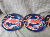 Set of 4 Pier 45 Crab Salad Plates