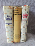 Lot of Fannie Farmer Cookbooks