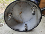 Kik-Step Rolling Metal Stool
