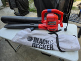 Black & Decker Vac n' Mulch Corded Blower/Vacuum w/Attachments