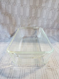 Fire-King Clear Glass Loaf Pan
