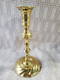 (B) Brass Candlestick Holder