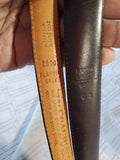 Pair of Coach Leather Belts (K)—Women's Size XL