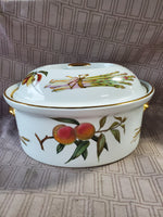 Royal Worcester Evesham Oval Casserole Dish
