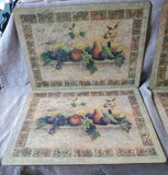 Set of 4 Pimpernell "Tuscan Palette" Placemats