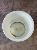Milk Glass Planter