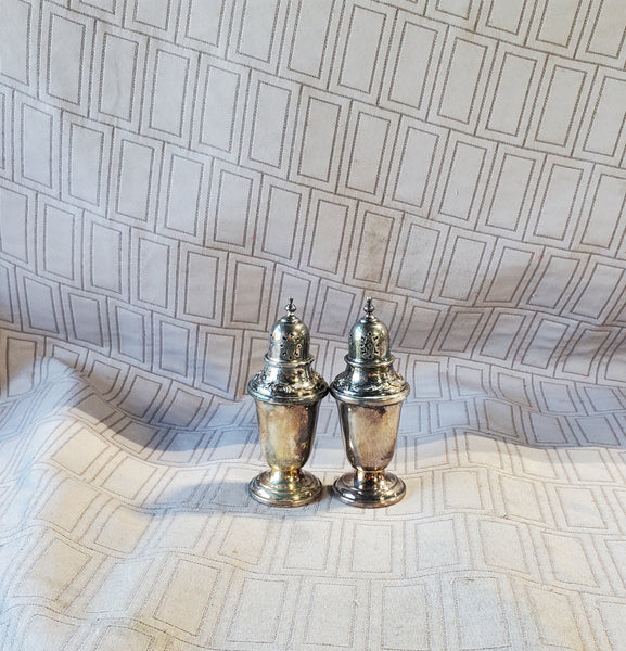 Gorham Silverplate Salt and Pepper Shakers