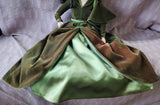 Franklin Heirloom Dolls 1987 Gone with the Wind "Scarlett O'Hara" Porcelain Doll