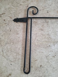 Lighthouse Yard Flag Holder, Black Metal