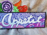 Nancy Thomas Style "Bon Appetit" Sign