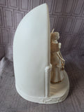 Lenox Illuminations "Lit Angel Scene" Figurine WORKS