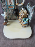 The Hummelscapes Collection "Fisherman's Feast" Mark # 1029-D Figurine