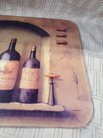 Rectangular Pimpernel Wine Bottle Glass Counter Saver