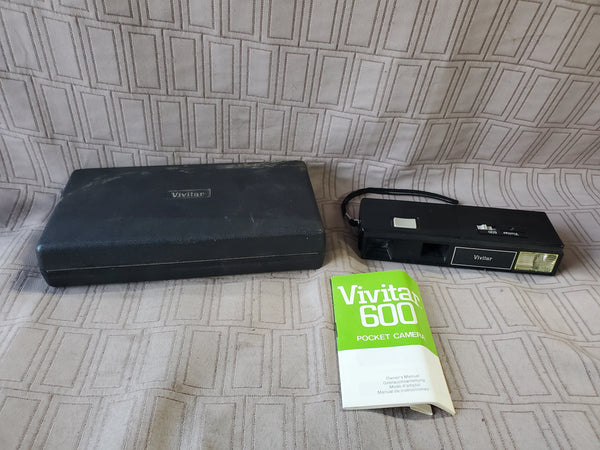 Vivitar 600 Pocket Camera UNTESTED