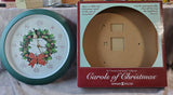 Howard Miller The Sounds of the Season "Carols of Christmas" Wall Clock WORKS