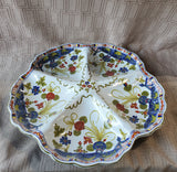 Faenza Italian Pottery Sectioned Dish