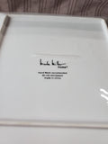 2 Piece Christmas Cookie Platter Lot