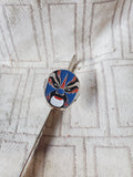 Asian Inspired Metal Opera Mask Hairpin (B)
