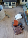 Model Train Station Lot