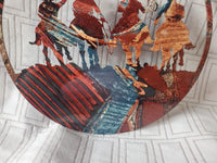 Metal Cowboy Wall Hanging
