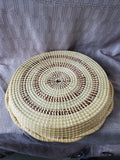 Round Woven Sweet Grass Basket