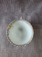Floral Teacup and Saucer Set