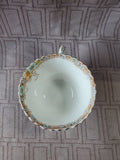 Floral Teacup and Saucer Set