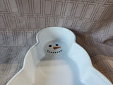 Chantal Stoneware Snowman Dish