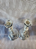 Pair of Silverplate Candlesticks