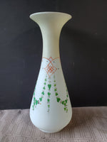 Vintage Satin Glass Vase