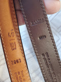 Pair of Coach Leather Belts (D)—Women's Size XL