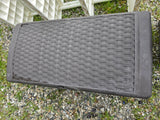 Brown Suncast Basket Weave Plastic Deck Box