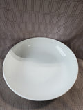 White Ceramic Pasta Serving Bowl