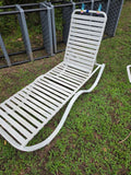 White Chaise Lounge