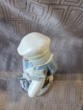 Lladro "Boy with Yacht" Figurine