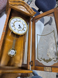 Howard Miller 33" Oak Wall Clock w/Chimes