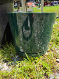 Three Plastic Planter Pots