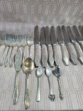 58 Piece Assorted Flatware Lot