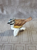 (G) Goebel "Crested Tit Bird" No. 38027 Figurine