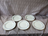 Set of 5 Noritake "Magnificence" Bread Plates